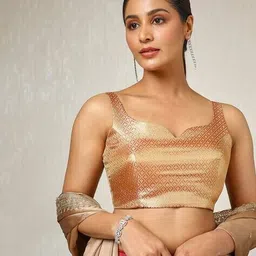 soch Women Printed Back Open Blouse image 1