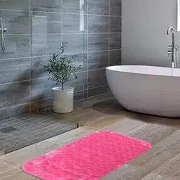 savya home Embossed Rectangular Bath Mat-picture-43