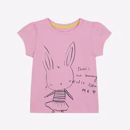 mothercare Bunny Print Round-Neck T-shirt-picture-32