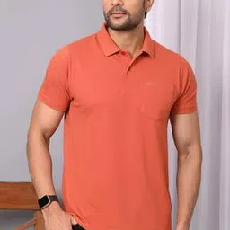 force nxt Men Logo Embroidered Polo T-Shirts-picture-26
