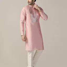 kisah Men Embellished Regular Fit Kurta-picture-38