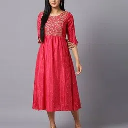 aurelia Embellished Flared Kurta-picture-10