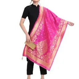 jabama Indian Zari Embroidered  Stole-picture-21