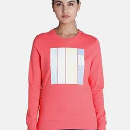 puma Graphic Print Ribbed Hems Sweatshirt-picture-25