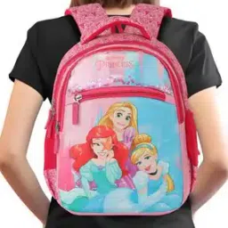 priority Girls Cartoon Print School Backpack-picture-30