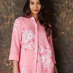 melange by lifestyle Women Printed Straight Kurti-picture-44