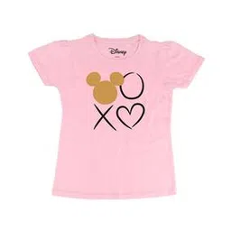 mickey mouse family Graphic Print Round Neck T-shirt-picture-36