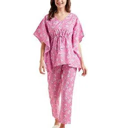 sweet dreams Women Floral Print Top & Pyjamas Set-picture-37