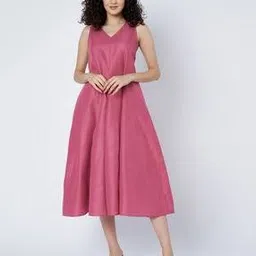 9rasa Women Sleeveless A-Line Dress-picture-26
