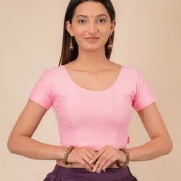 bindigasm's advi Women Round-Neck Slip-On Blouse-picture-23