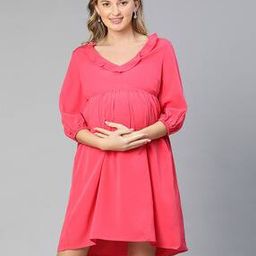 oxolloxo Ruffled Fit & Flared Dress-picture-26