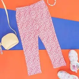 pantaloons junior Girls Cotton Floral Leggings -picture-11