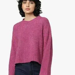 only Ribbed High-Neck Pullover-picture-17