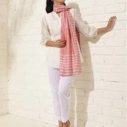 fabindia Women Geometric Print Modal Stole-picture-46