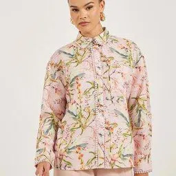 styli Cotton Regular Fit Floral Shirt-picture-43