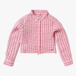 lee cooper Girls Checked Regular Fit Shirt-picture-39