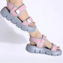 shoetopia Girls Open-Toe Heeled Sandals with Velcro Fastening-picture-26