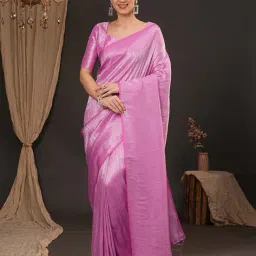 ri-wah Women Woven Saree with Tassels image 1