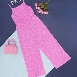 pantaloons junior Girl Regular Fit Floral Print Jumpsuits-picture-53
