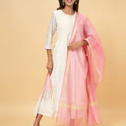 rangmanch by pantaloons Women Colour-block Dupatta image 1