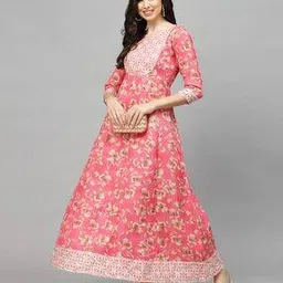 stylum Floral Print Anarkali Kurta-picture-21