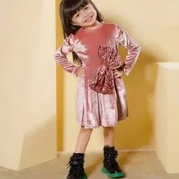 peppermint Girls Fit & Flare Dress-picture-10