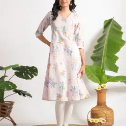 Women Floral Kurta Set image 1