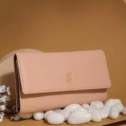 baggit Tri-Fold Wallet with Snap-Button Closure-picture-29