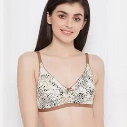 clovia Non-Padded Non-Wired Full Coverage T-shirt Bra in Reddish Pink - Cotton-picture-40