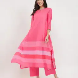 Women Cotton Pant-Suit Set-image-97