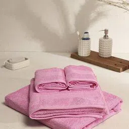 monte carlo Pack of 4 Cotton Bath and Hand Towel                  -picture-14
