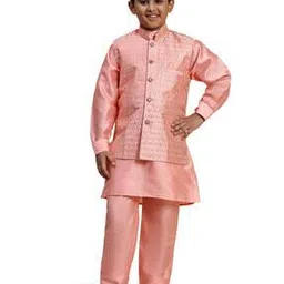 pro-ethic(style developer) Boys Self Design Kurta Pyjama Set-picture-14