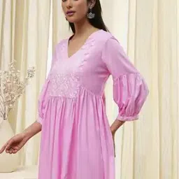 biba Women Printed Straight Kurti-picture-14