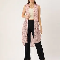 rue collection Floral Print Front-Open Shrug-picture-35