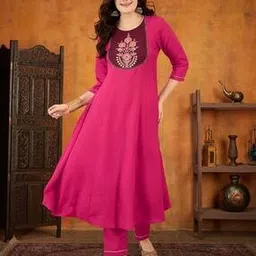 nyrika Women A-Line Kurta Set-picture-34