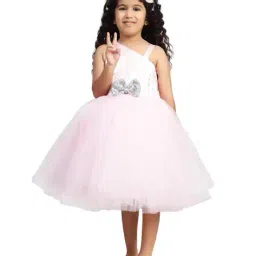 toy balloon kids Girls Embellished Fit And Flare Dress image 1