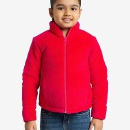 ed-a-mamma Girls Zip-Front Puffer Jacket-picture-1