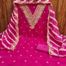 svaraa Women Embellished Unstitched Dress Material-picture-44