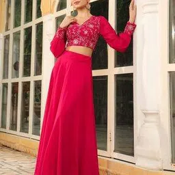 janasya Women Georgette 2-Piece Sets-picture-20