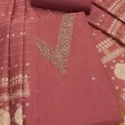 soch  Women Embroidery Unstitched Dress Material-picture-51