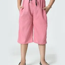 pixie n prince Girls High-Rise Loose Capris-picture-28
