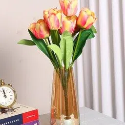 home bloom Decorative Artificial Tulip Flower Bunch -picture-26