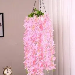home bloom Artificial Hanging Orchid Flowers Bunch for Wall Decoration -picture-17