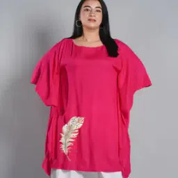 svaraa Women Graphic Print Kaftan Straight Kurti-picture-14