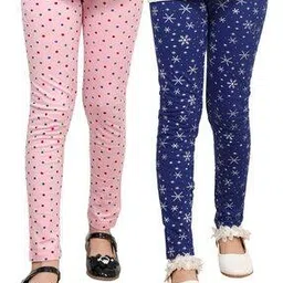 indiweaves Pack of 2 Polka-Dot Leggings-picture-51