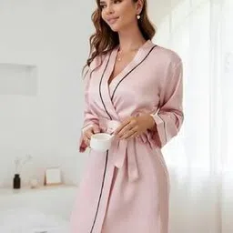 marquisa Women Robe with Tie-Up Belt-picture-16