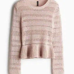 h&m Women Crochet Pullover image 1