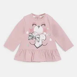 chicco Girls Graphic Print Regular Fit Round-Neck T-Shirt-picture-31