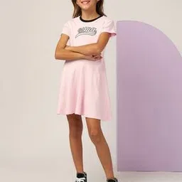 u.s. polo assn. Girls Typographic Fit And Flare Dress-picture-35