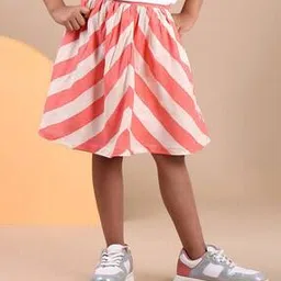 u.s. polo assn. Girls Striped Flared Skirt-picture-42